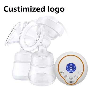 high quality breast milk  pump with massage and suction modes