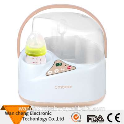 High quality 3 in 1 Electric Steam Bottle Sterilizer Intense Steam Provides Effective Sterilization