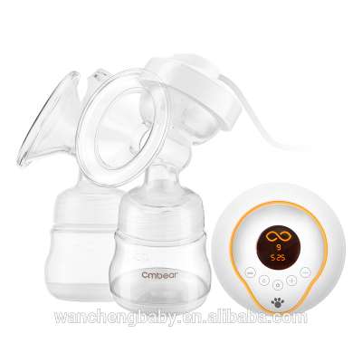 Double electronic breast pump with lcd display BPA Free