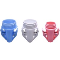 Newest breast pump accessories anti spill plastic breast milk storage bottle clamp